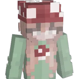 Chloexx1 Minecraft avatar bust