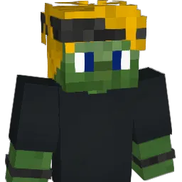 Chocking Minecraft avatar bust