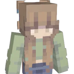 Chocomillk Minecraft avatar bust