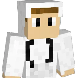 Chompagne Minecraft avatar bust