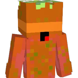 Chompley Minecraft avatar bust