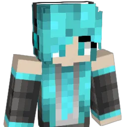 Choolate Minecraft avatar bust