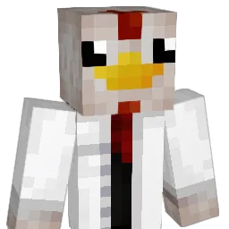 Chrishaderslev Minecraft avatar bust