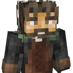 Chriskoms Minecraft avatar bust