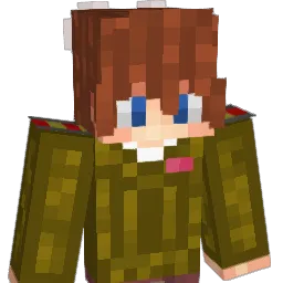 Chrysanthmum Minecraft avatar bust