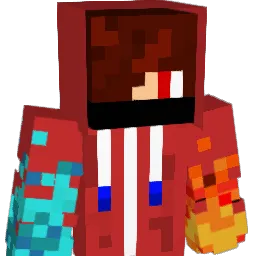Chucknoub Minecraft avatar bust