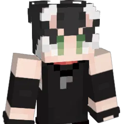 Chupakabra Minecraft avatar bust