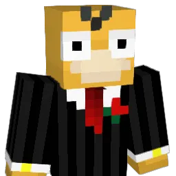 Chuppynette Minecraft avatar bust