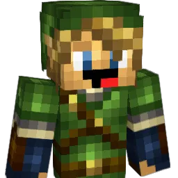 Churros Minecraft avatar bust