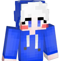 ChzzkYUKINEKO Minecraft avatar bust