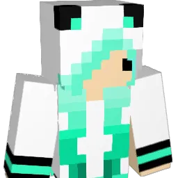 Ciasteczkowa Minecraft avatar bust