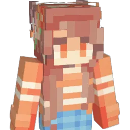 CicadaOrange Minecraft avatar bust