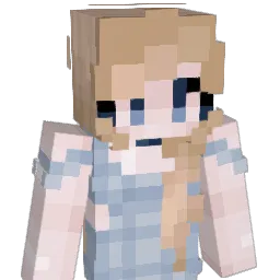 Cinderellla Minecraft avatar bust