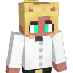 CinkaFox Minecraft avatar bust