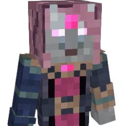 Cived Minecraft avatar bust