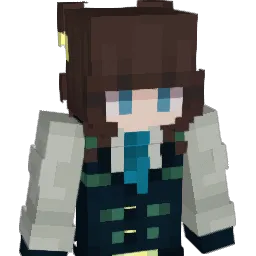 Civiled Minecraft avatar bust