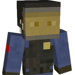 Civl Minecraft avatar bust