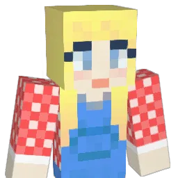 ClaireWolf Minecraft avatar bust