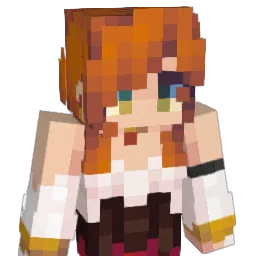 ClaraTheRed Minecraft avatar bust