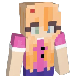 ClaraXD Minecraft avatar bust