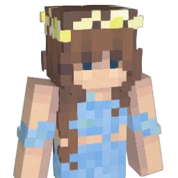 CloIsabelle Minecraft avatar bust