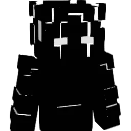 CloakMustache Minecraft avatar bust