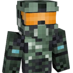 Clonetrooperx1 Minecraft avatar bust