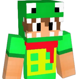 Cloudah Minecraft avatar bust