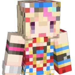 CloudxMiku Minecraft avatar bust