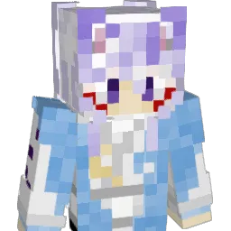CloudyVixen Minecraft avatar bust