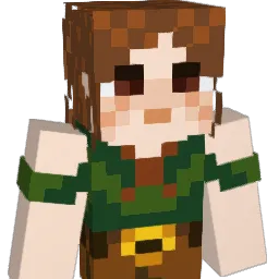 Cloutea Minecraft avatar bust
