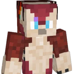 CloverTheFerret Minecraft avatar bust