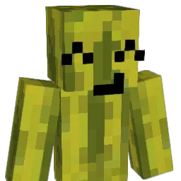 Cloverdude Minecraft avatar bust