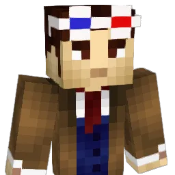 Clowr Minecraft avatar bust
