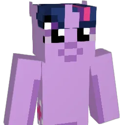 CoaldustPony Minecraft avatar bust