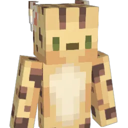 Cocacaco Minecraft avatar bust