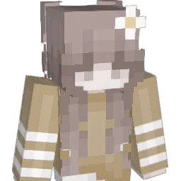 CoffeeBunni Minecraft avatar bust