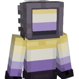 CokeNCola Minecraft avatar bust