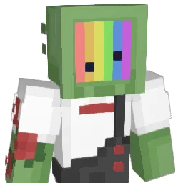 Collama Minecraft avatar bust