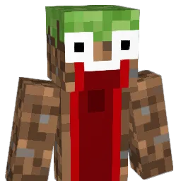Collisions Minecraft avatar bust