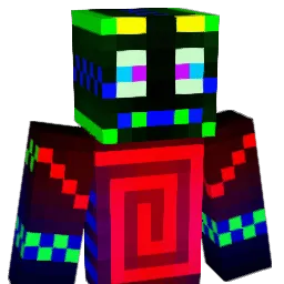Com_Truise Minecraft avatar bust