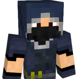 Comixman Minecraft avatar bust
