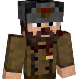 CommissarKrash Minecraft avatar bust