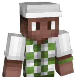Computerization Minecraft avatar bust