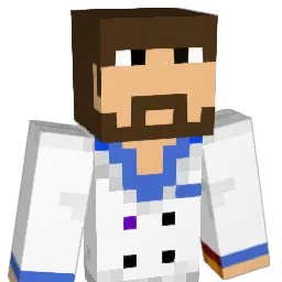 Constuction Minecraft avatar bust