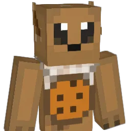 CookiEvee Minecraft avatar bust