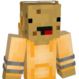 CookieGameFace Minecraft avatar bust