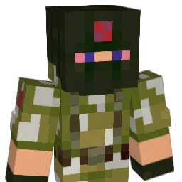 CookiePFL Minecraft avatar bust