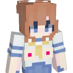 Coolbu Minecraft avatar bust