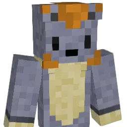 CopperTheFolf Minecraft avatar bust